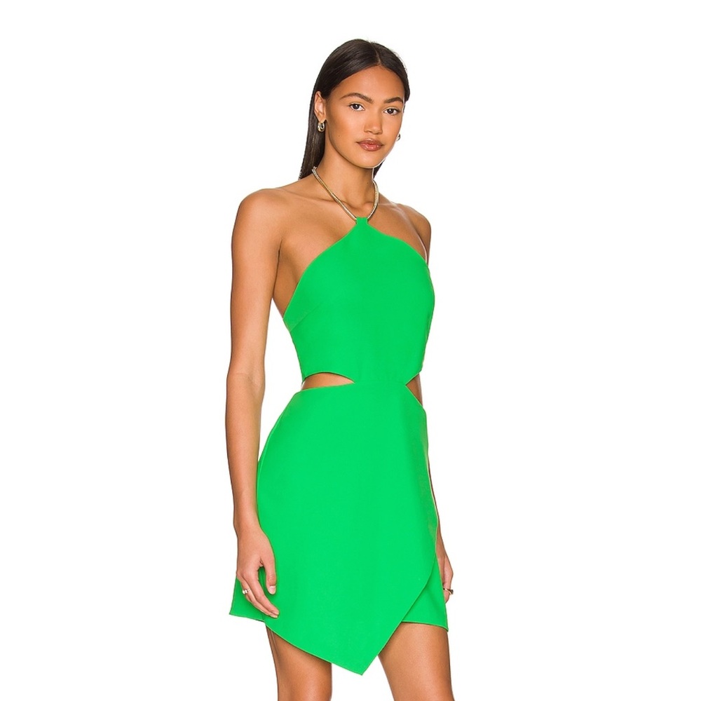Amanda Uprichard Tyler Dress XS Green